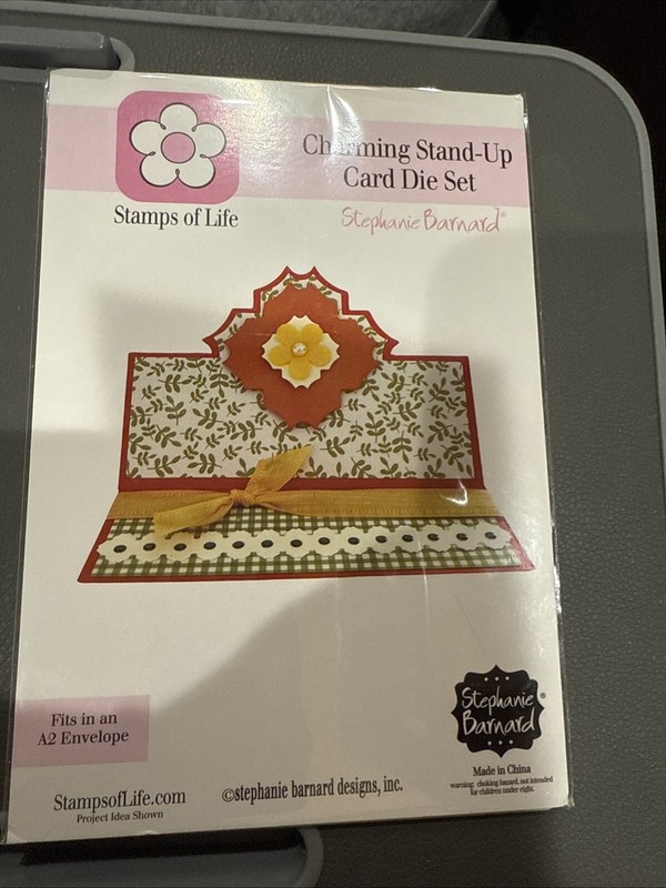 The Stamps Of Life Charming Stand Up Card Die Set- Brand New