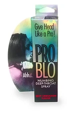 Problo Numbing Deep Throat Spray Sexy Cinnamon 1oz Spray BJ Throat Enhancer Lube