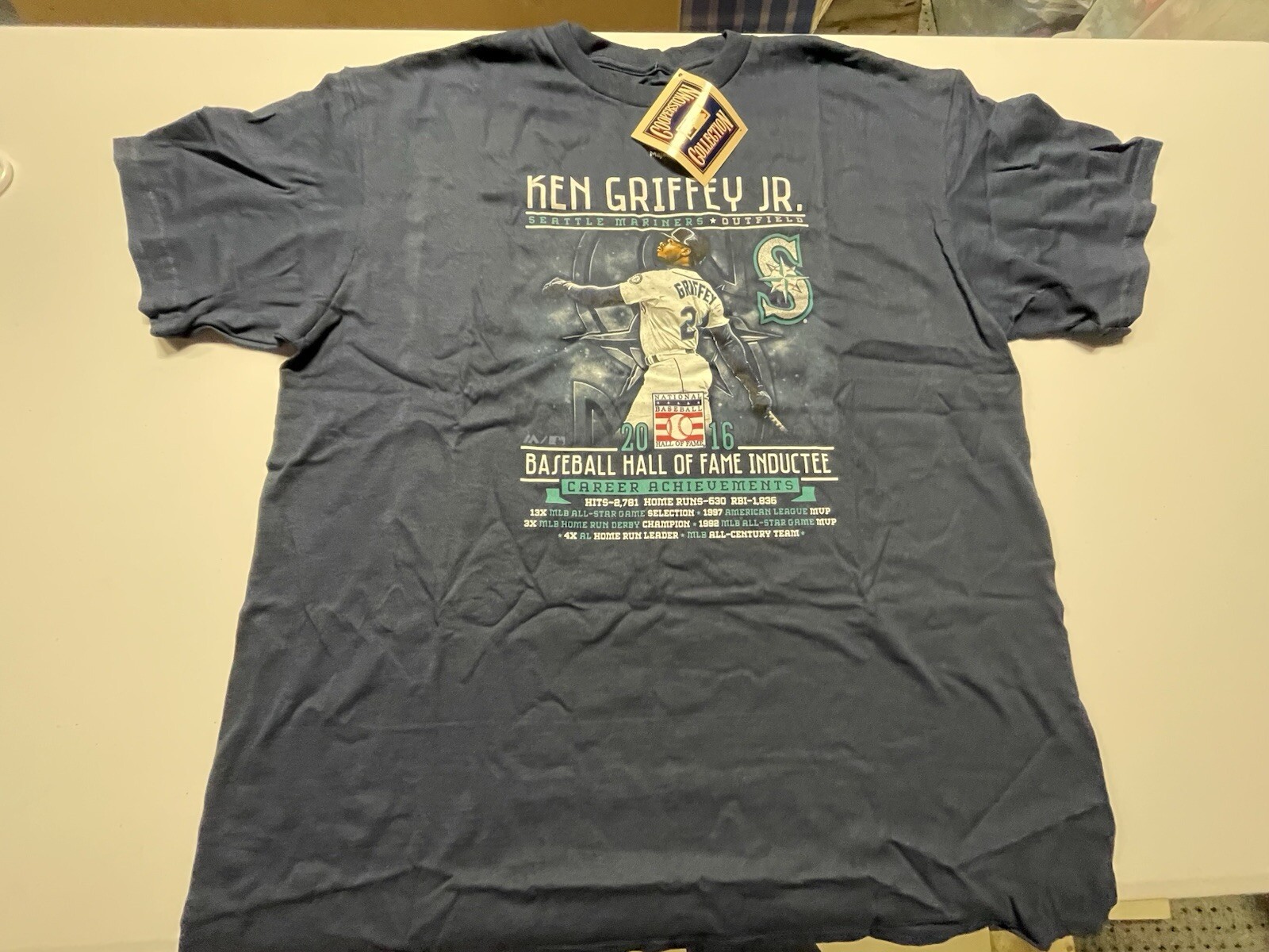 ALTRA T shirt Griffey Jr ROOKIE nuova con etichette adulto bambino (vedi foto per dettagli)