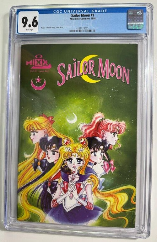 SAILOR MOON #1 KEY 1st Appearance CLASSIC Manga First Print (1998) Mixx ...