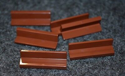 Tile w// Pegs on outside ~ Lego ~ NEW ~ 8 1x4 Light Gray Plate