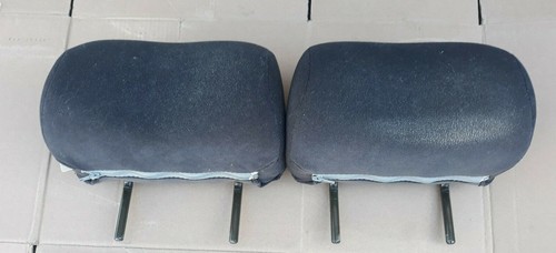 SAAB 900 Rear Seat Headrest 2x Gray Used Original Second Row - Picture 1 of 9