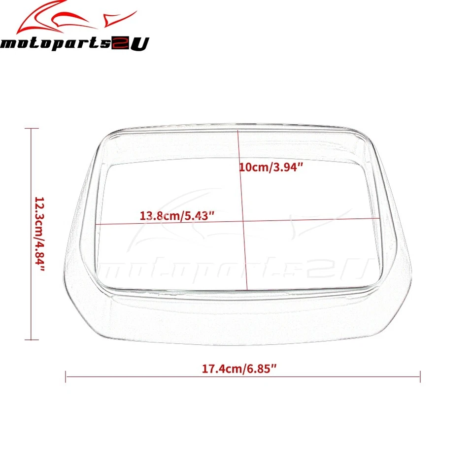 Хромированная защитная накладка на раму фары из АБС-пластика для скутера Vespa S150 125 - Изображение 2 из 4