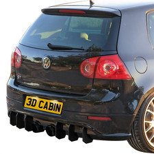 R32 Golf Mk5 Rear Diffuser Kit (6 Fin)