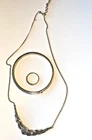 VTG 3 PIECE SET STS CHUCK CLEMENCY 925 DIAMONIIQUE (CZ) NECKLACE BRACELET & RING