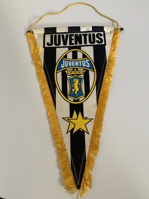 Fanion Vintage Juventus Turin - Banderin - Serie A - Football Italien