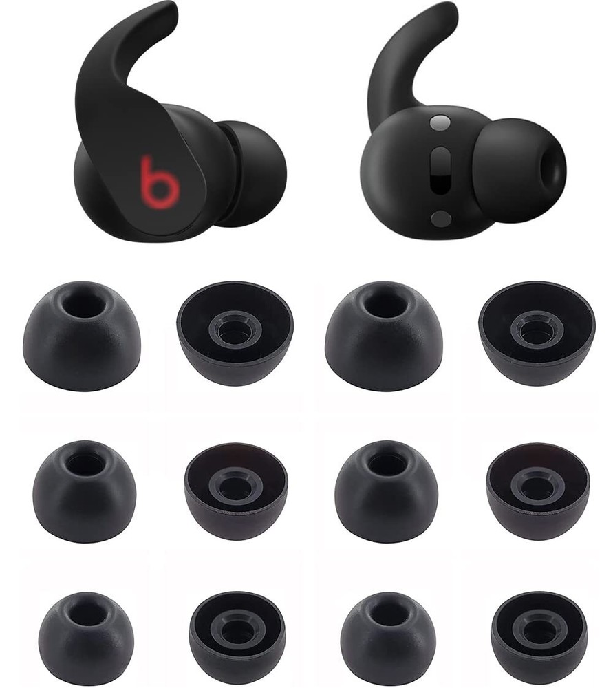 ALXCD Eartips Compatible with Beats Fit Pro S/M/L 3 Sizes 6 Pairs Soft Silico...