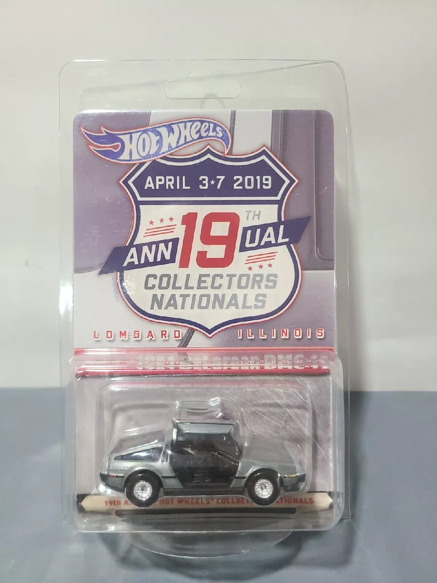 2019 Hot Wheels 19th Annual Collectors Nationals 1981 DeLorean DMC