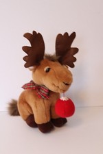RUSS BERRIE PLUSH CHRISTMAS REINDEER TOY STUFFED 259
