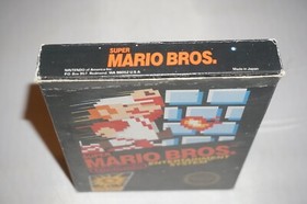 Super Mario Bros HANGTAB (Nintendo NES) Complete in Box CIB #2