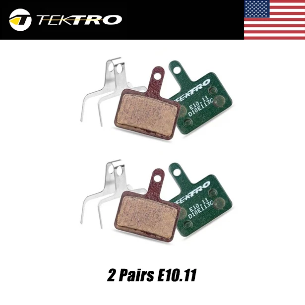 2Pairs Tektro E10.11 Metal High Performance Disc Brake Pads Auriga Draco Orion
