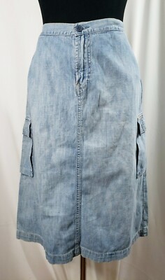 lucky brand jean skirt