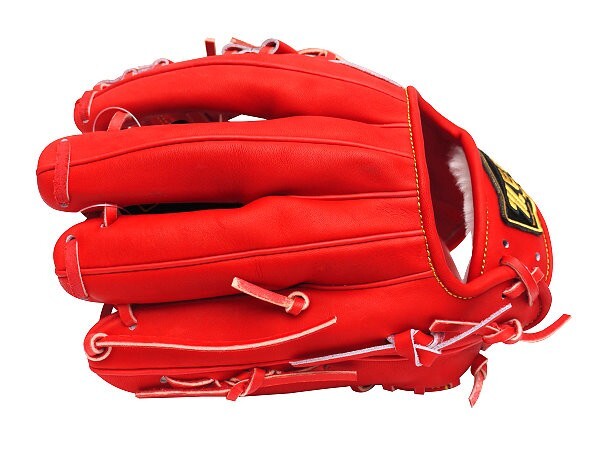ZETT Pro Japan Steerhide 11.5 inch Infielder Glove - Red | eBay
