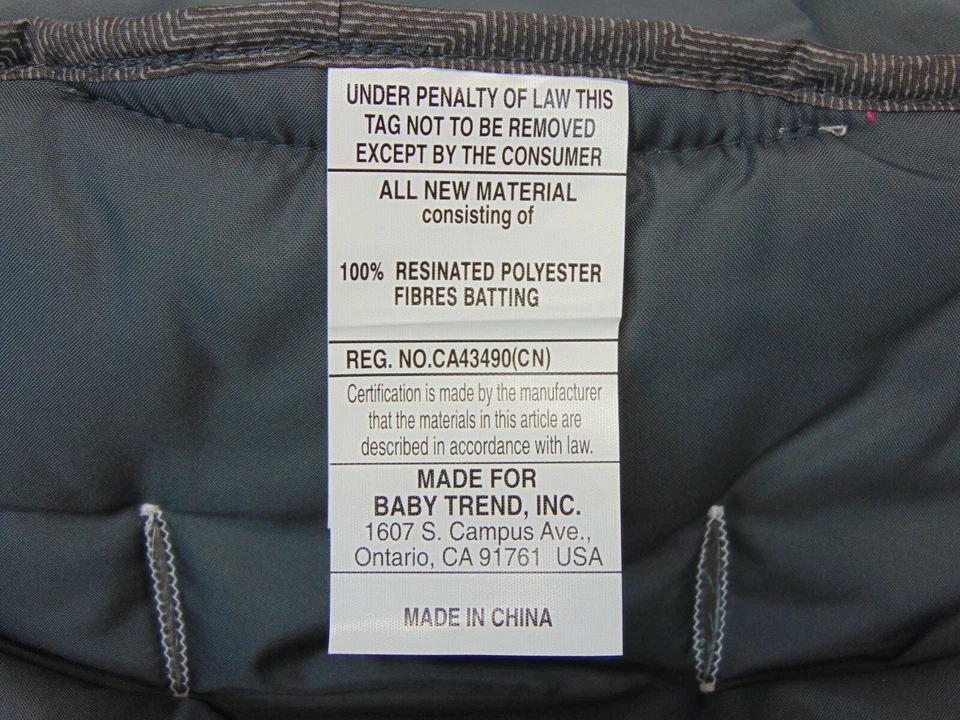 NUEVO COCHECITO BABY TREND VENTURE PIEZA DE REPUESTO TS23 ALMOHADA INSERTO OSO  Foto 3 de 4