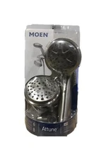 MOEN Attune 8-Spray Dual Wall Mount Fixed Handheld Shower Head Brushed Nickel