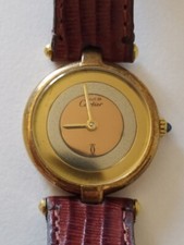 Cartier Vermeil 1710 Must de Cartier Vendôme Placcato Oro 20 Micron