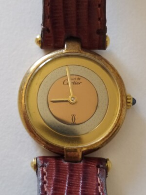 Cartier Vermeil 1710 Must de Cartier Vendôme vergoldet 20 Mikron
