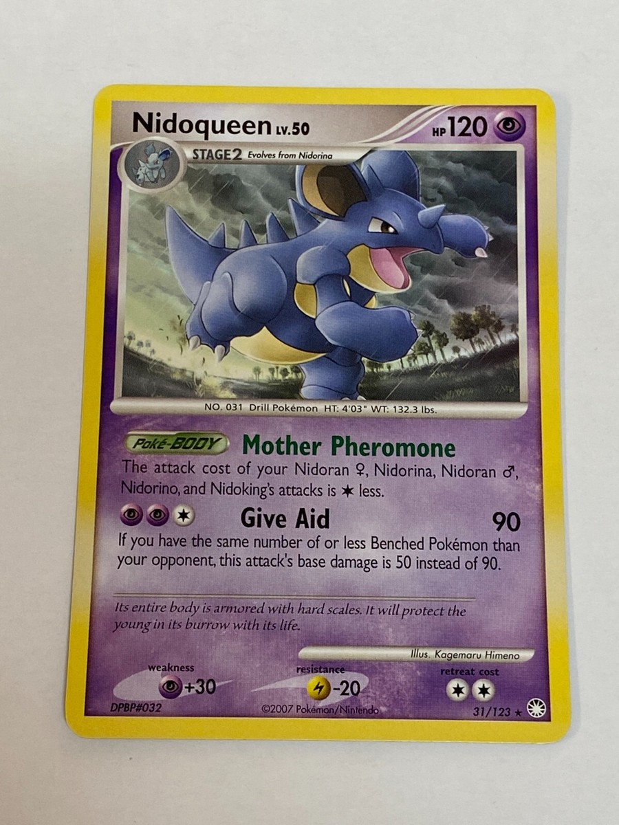 Nidoqueen 31/123 Pokemon Mysterious Treasures Non Holo NM