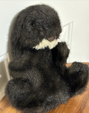 Folktails Full Body Sea Otter Puppet 10" Without Tail Plush