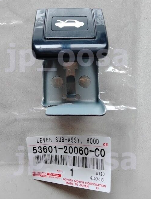 トヨタ クラウン パーツカタログ 1987-1991 Toyota OEM Front Hood Release Lever Handle 53601-20060-C0 | eBay