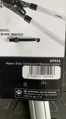 Darlac DP622 Heavy Duty Compound Action Bypass Lopper New - Picture 6 of 6