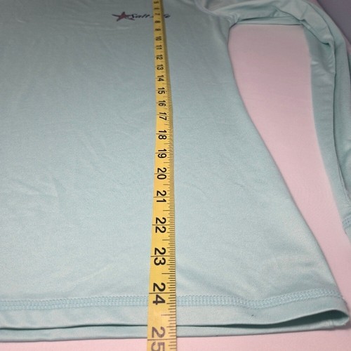 Salt Life SLX Men's Turtle Reef Long Sleeve Performance Shirt Size Medium - Picture 7 of 12