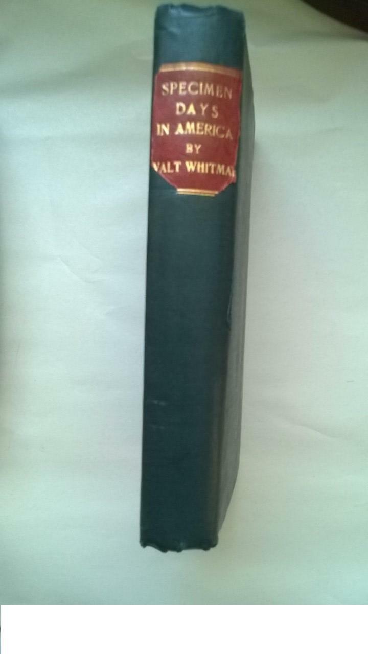Abraham Lincoln Walt Whitman Civil War Signed Book First Edition