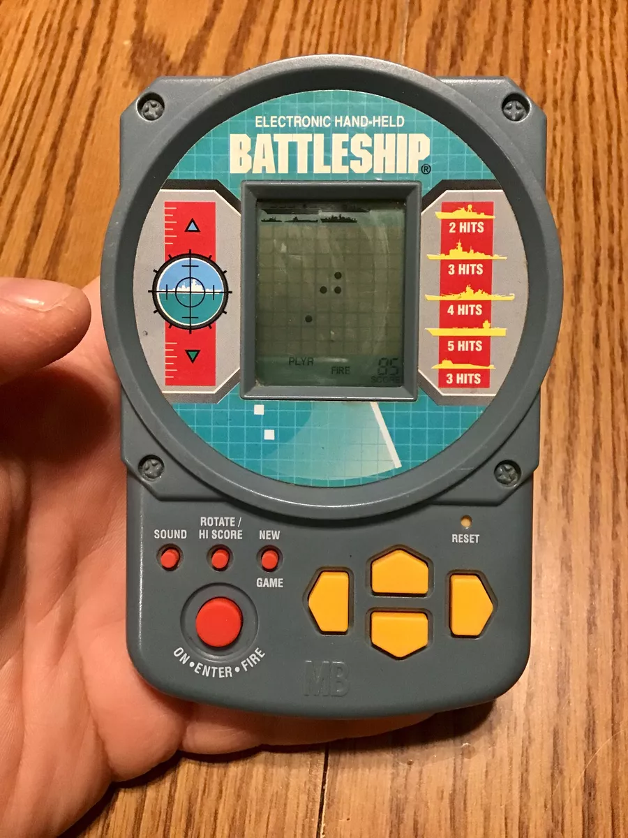 Electronic handheld store battleship