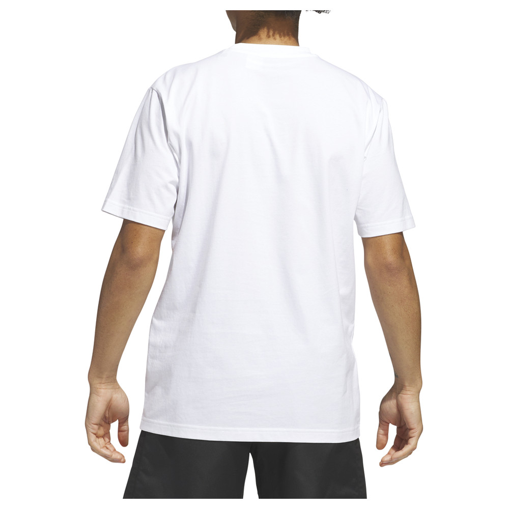 adidas 3Bar Pocket Crew Neck Short Sleeve T-Shirt Mens Size 3XLT  Casual Tops JZ thumbnail 3