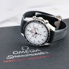 2025 New Omega Speedmaster Moonwatch Professional White Dial 310.30.42.50.04.001 2