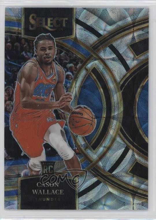 2023-24 Panini Select Premier Level Scope Prizm Cason Wallace #103 0w27