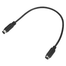 PS/2 Mouse and Keyboard Extension Cable 6Pin 0.98 Feet Male to Female, Black