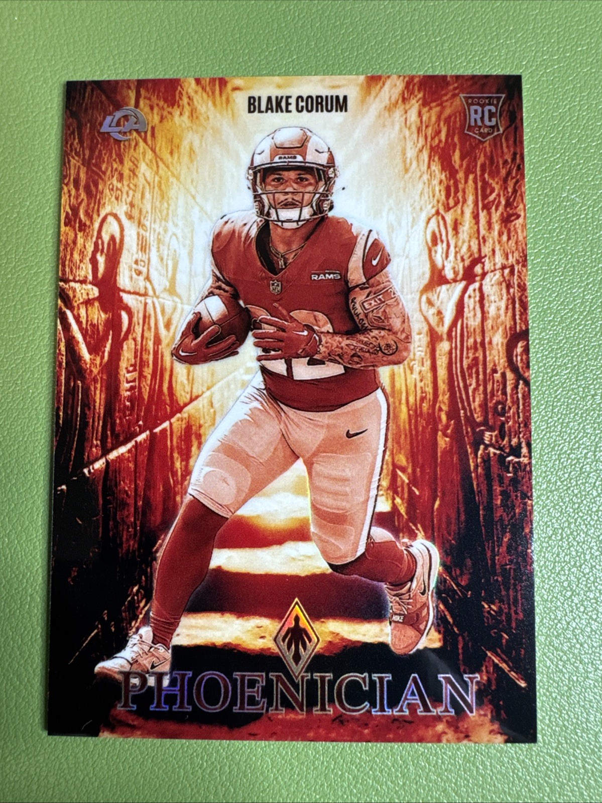 2024 Phoenix Blake Corum Phoenician Case Hit #PHO-BCM Rams RC 🔥💎