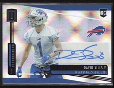 David Sills V 2019 Panini Unparalleled Rookie Signatures #243 Buffalo Bills