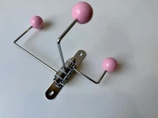 Mid Century Modern Metal Coat Rack Wall Hooks Entryway Organizer Minimalist