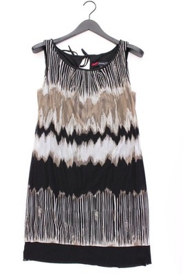   comma, Midikleid Classic Kleid für Damen Gr. 40, M Ärmellos schwarz  