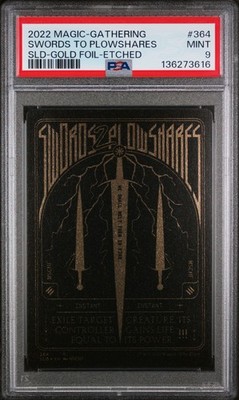Swords to Plowshares (Foil Etched) (Gold) Secret Lair Drop Foil
