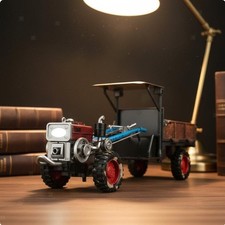 Modell Eines Einachsschleppers Im Ma&szlig;stab 1:24 Mit Vintage-Finish,