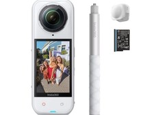 Insta360 X5 Starter Bundle,Satin White Waterp...