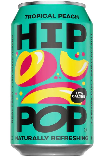 Tropical Peach Soda 330ml (Hip Pop)