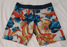 Billabong Airlite Sundays Boardshorts Men 33 Floral 4 Way Stretch Swim Trunks