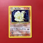 Vintage WOTC 1999 Ninetales Holo 12/102 Base Set Pokemon Card - Near Mint