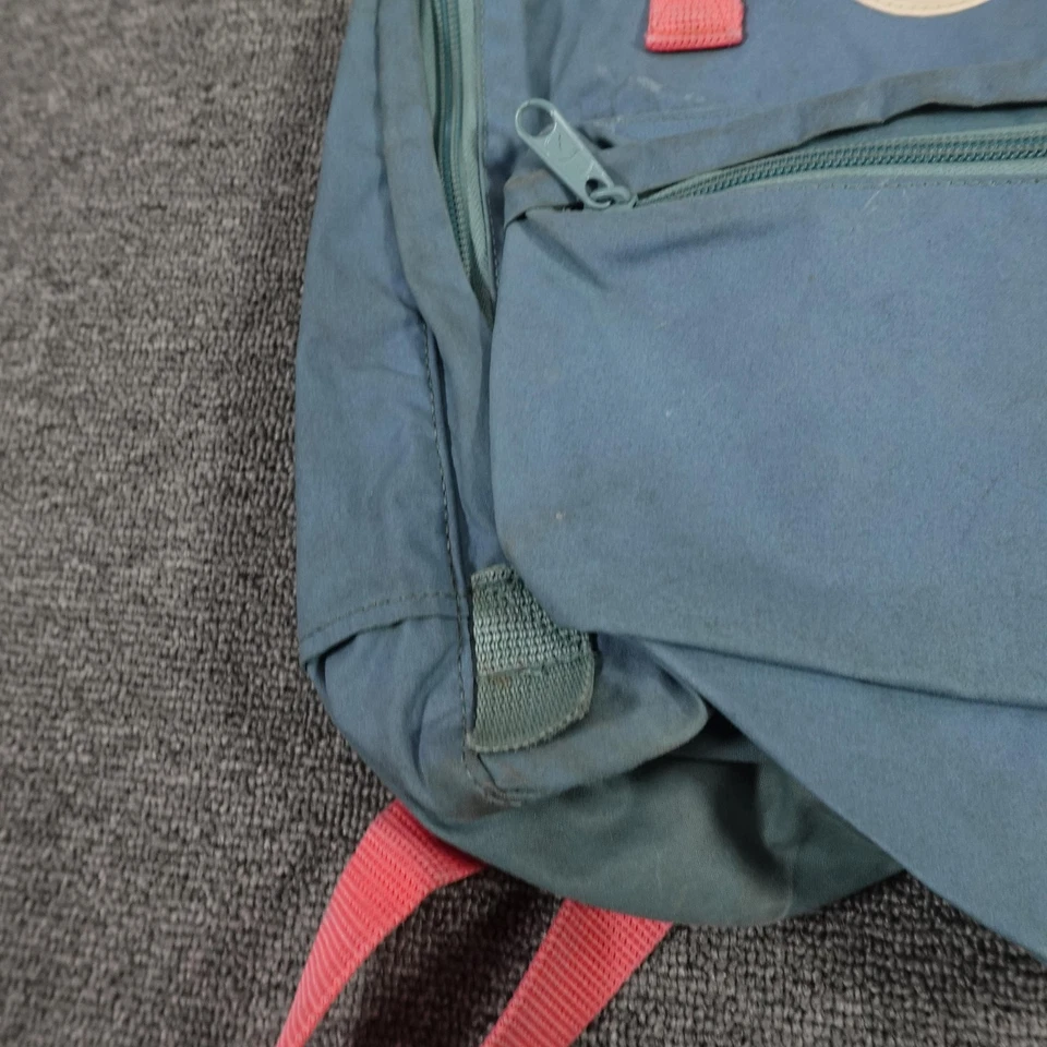 Mochila Fjallraven Kanken Azul Rosa Asas Lona Mochila Bolso Escolar Viaje Foto 3 de 4