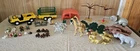Vintage Playmobil 3189 Safari Expedition Rover Trailer Animals Large Lot 1980
