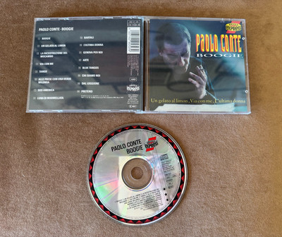 PAOLO CONTE BOOGIE CD -VIA CON ME, UN GELATO AL LIMON