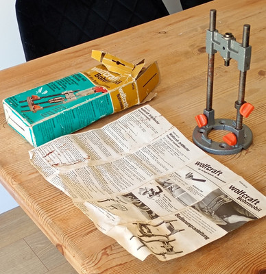 Wolfcraft Bohrmobil 4510 Drill Master Bohrführung
