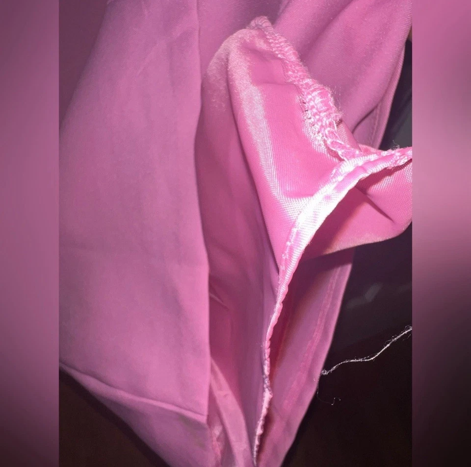 Mini vestido bodycorn rosa rubor para mujer talla XS ¡Excelente!  Foto 3 de 4