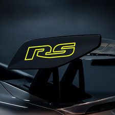 Aftermarket Rs Porsche Wing Decal Premium Vinyl Logo For Gt3gt2911 Spoilers