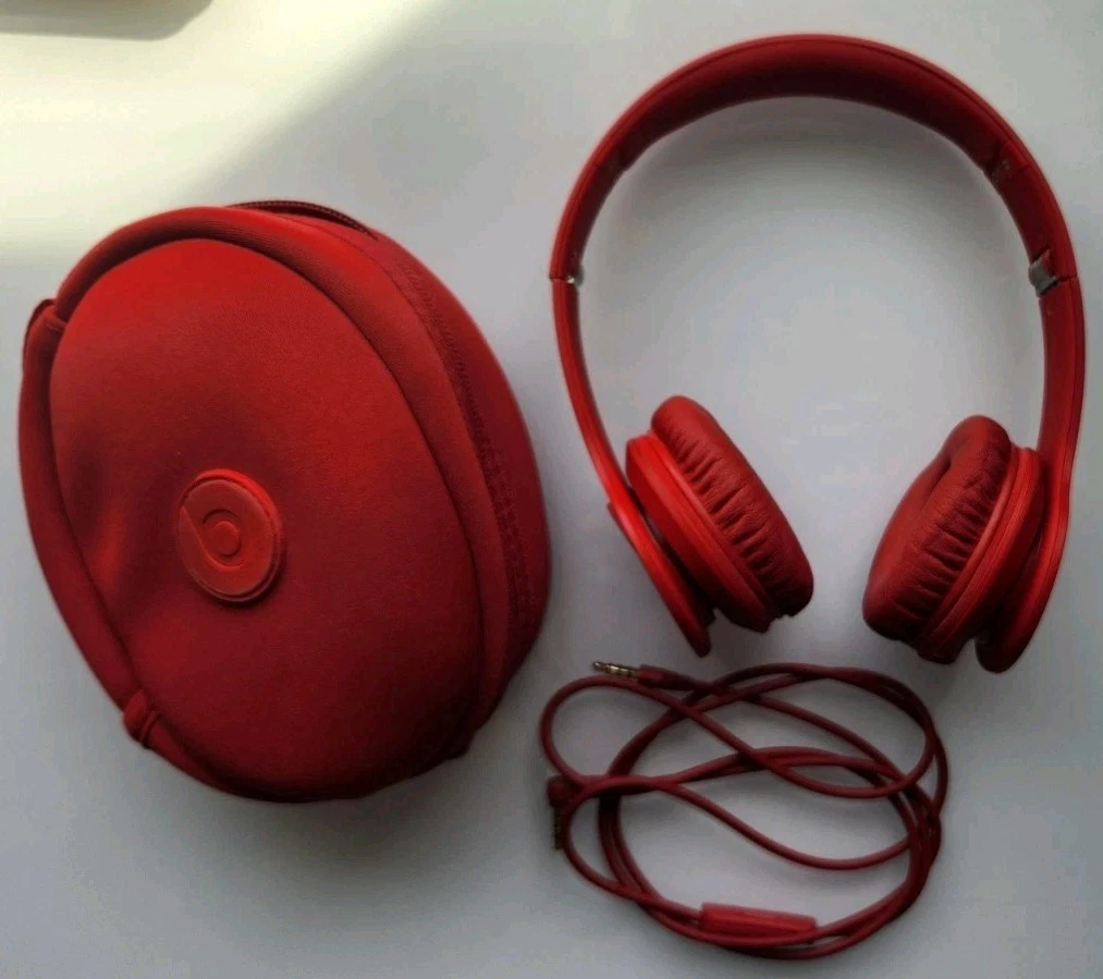 Beats by Dr. Dre Solo HD Red Headphones for sale | eBay