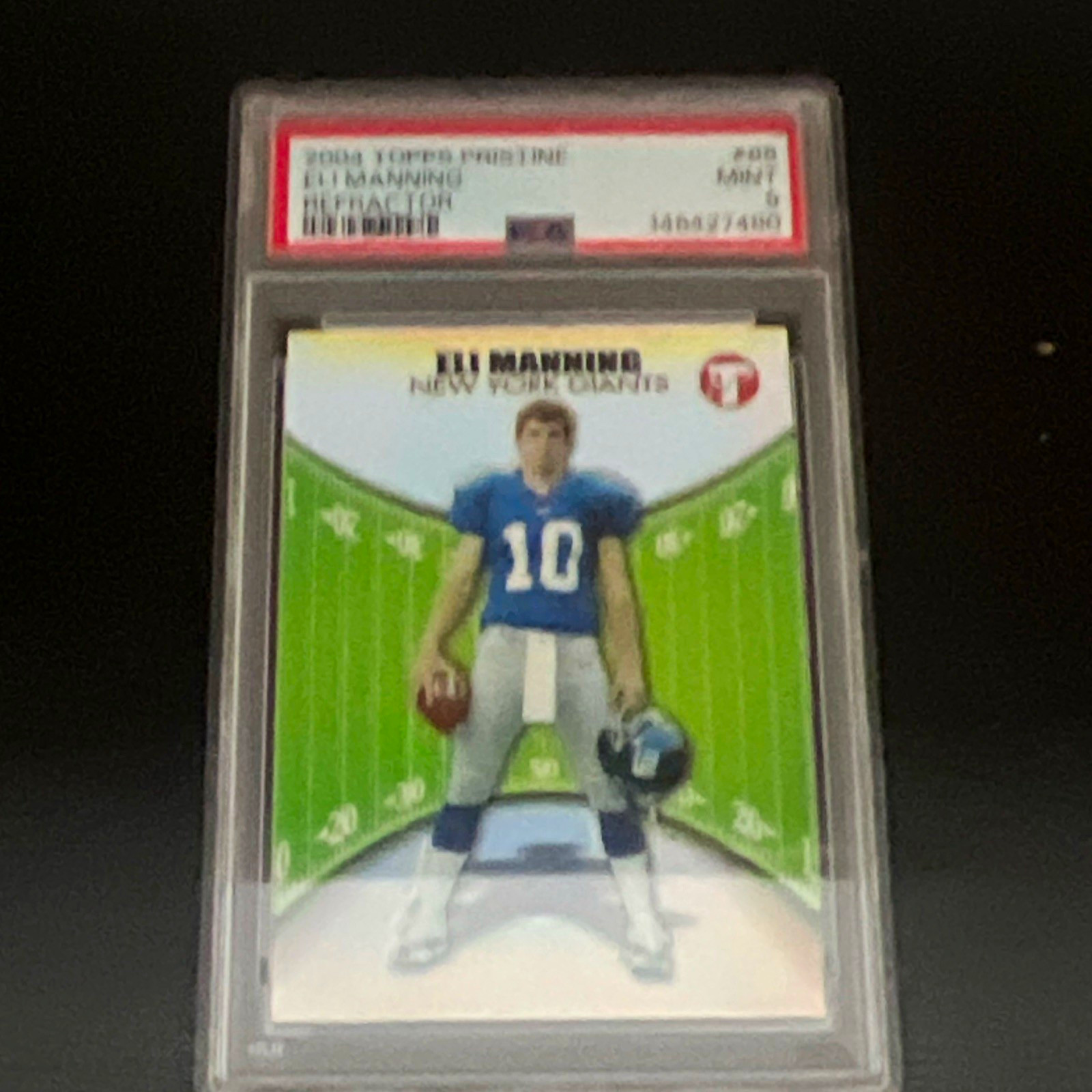 Topps 2004 Pristine Eli Manning #88 Refractor Rookie 421/499 PSA 9 NFL
